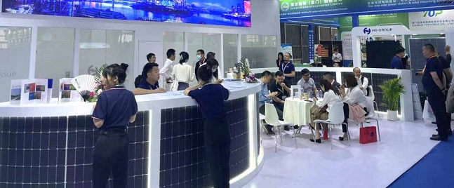 HG GROUP takes you to the SNEC Photovoltaic exhibition site